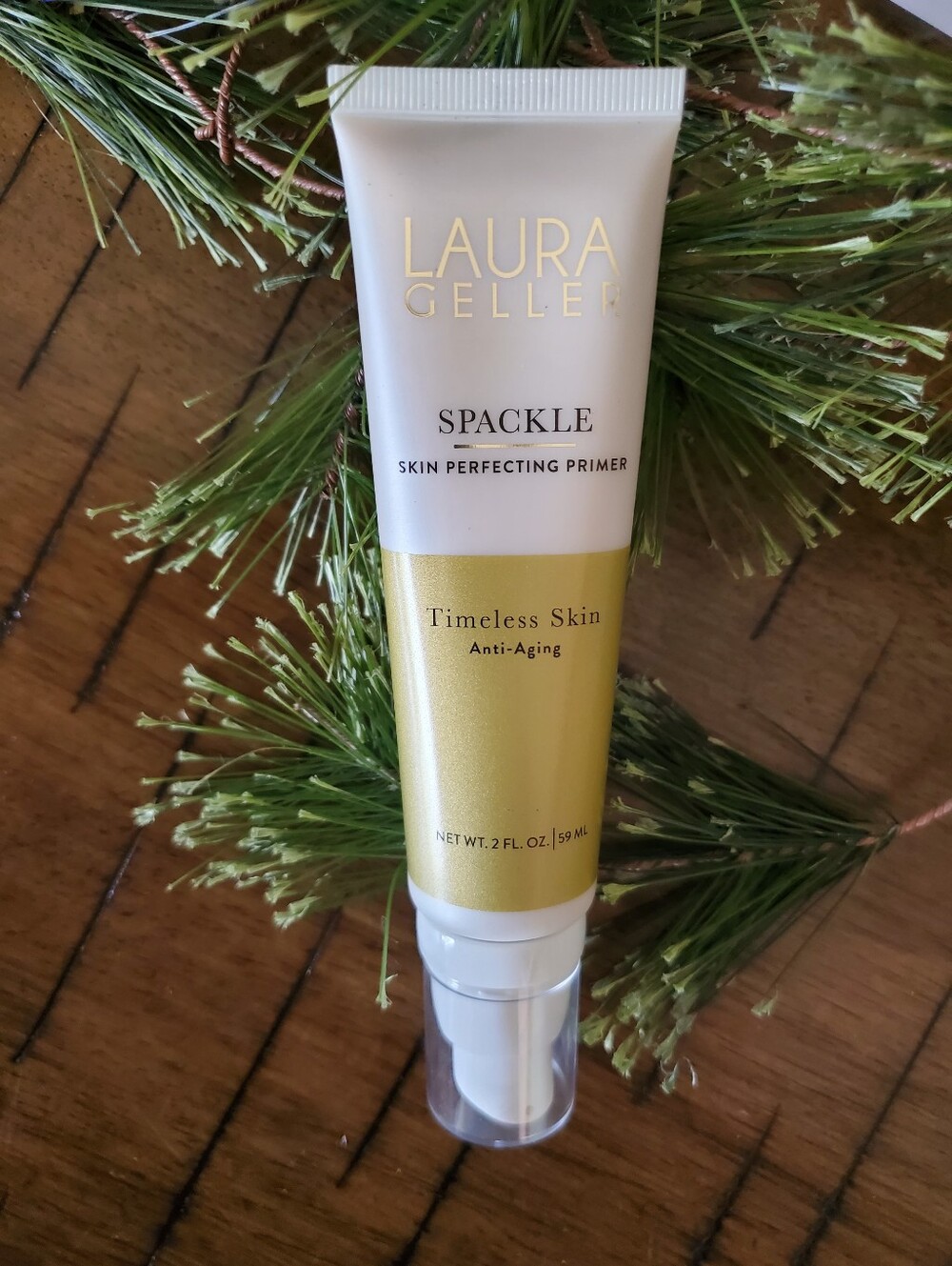 Laura Geller Spackle Timeless Skin Anti Aging Face Primer Makeup Base 2oz New
